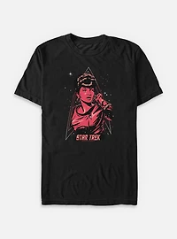 Star Trek Uhura Celestial Reflection Big & Tall T-Shirt