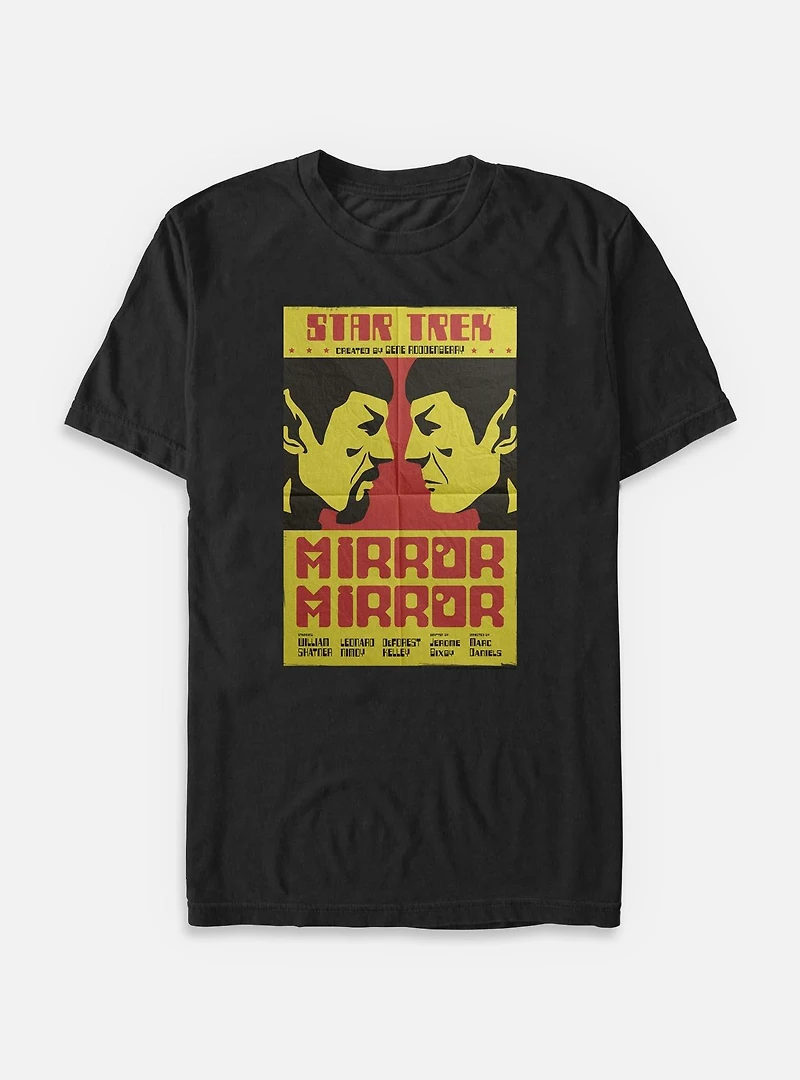 Star Trek Mirror Poster Big & Tall T-Shirt