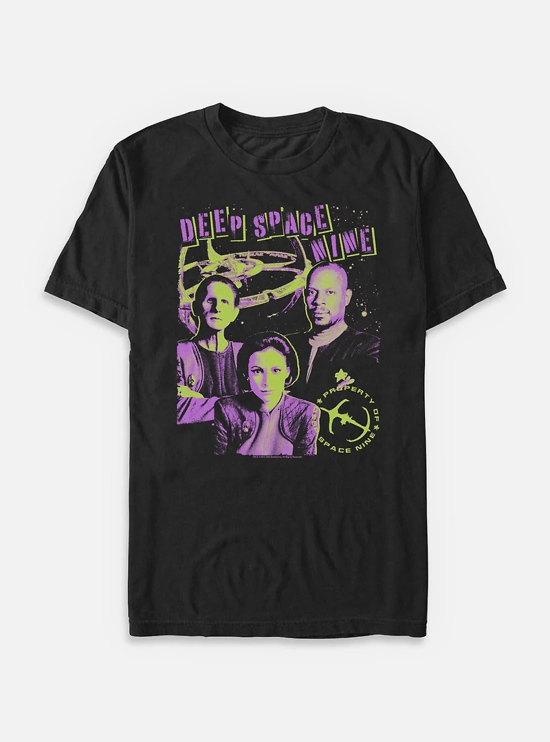 Star Trek Nine Poster Big & Tall T-Shirt