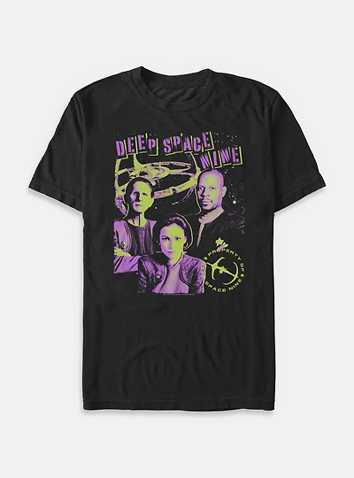 Star Trek Nine Poster Big & Tall T-Shirt