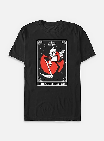 The Grim Adventures Of Billy & Mandy Reaper Tarot Big Tall T-Shirt