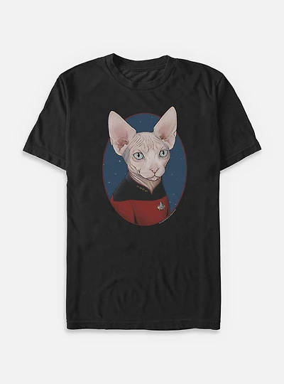 Star Trek Cat-Luc Picard Big & Tall T-Shirt