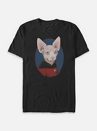 Star Trek Cat-Luc Picard Big & Tall T-Shirt