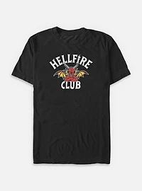 Stranger Things Devil Logo Hellfire Club Big & Tall T-Shirt