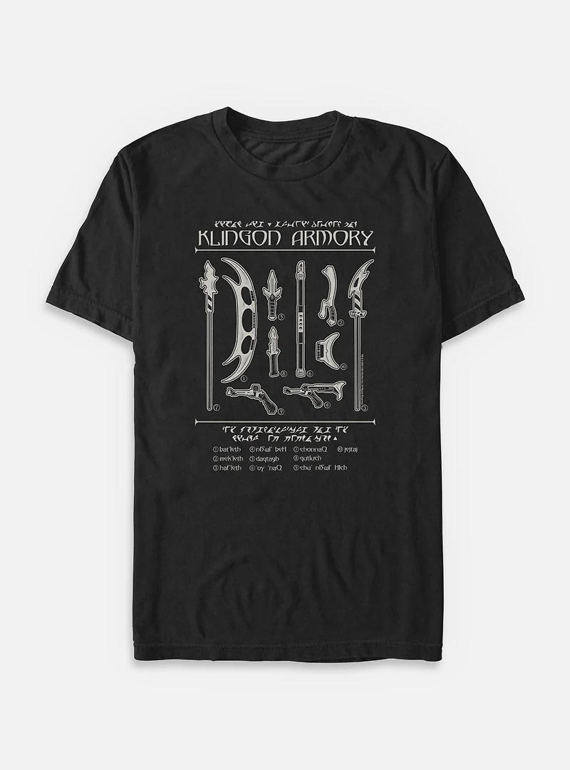 Star Trek Klingon Armory Big & Tall T-Shirt