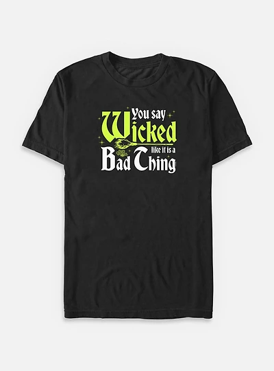 Wizard Of Oz Say Wicked Big & Tall T-Shirt