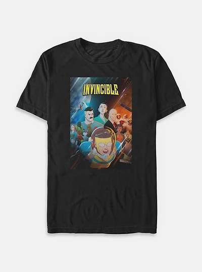 Invincible Poster Big & Tall T-Shirt