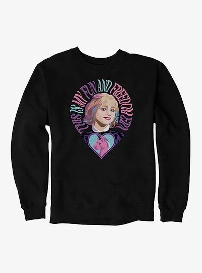 Wednesday Enid Fun And Freedom Era Sweatshirt