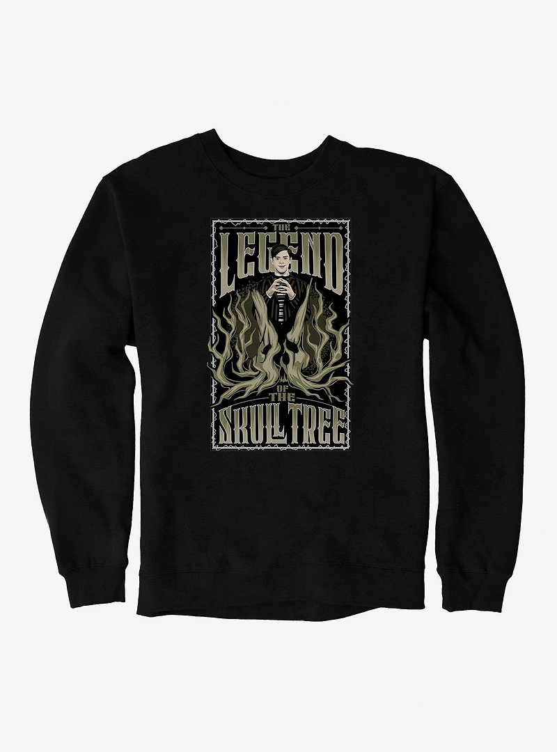 Wednesday The Legend Of Skull Tree Sweatshirt