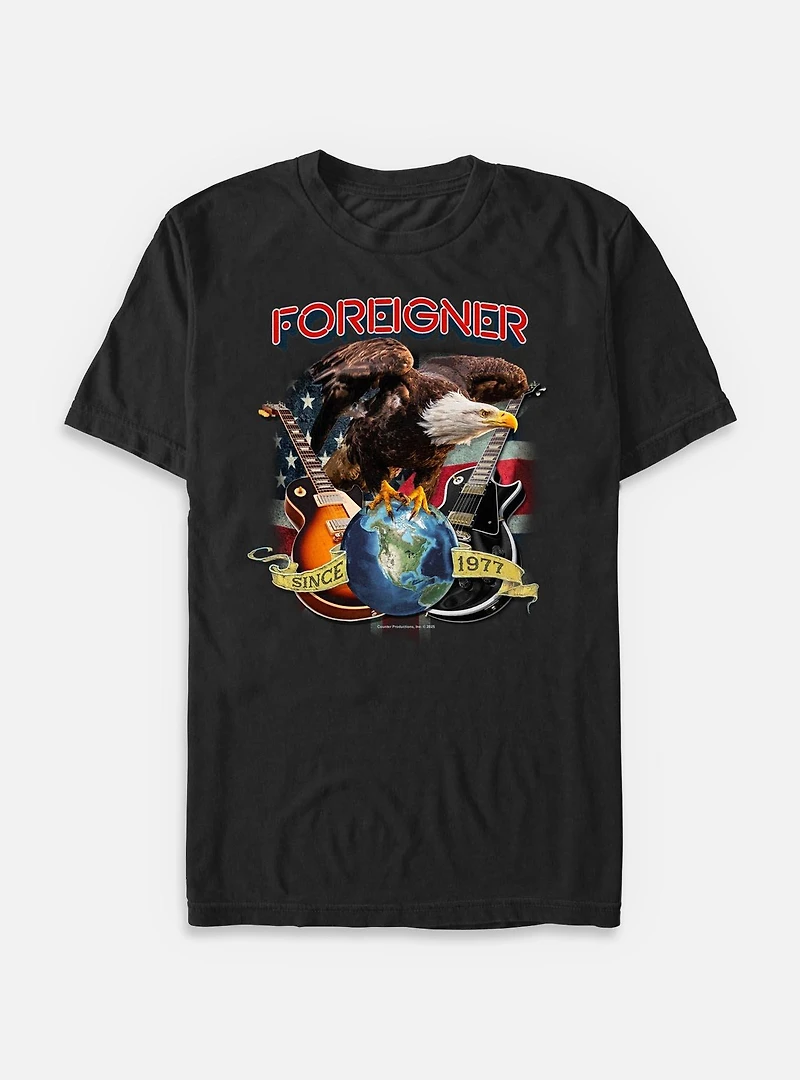 Foreigner Eagle Farewell Big & Tall T-Shirt