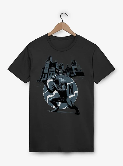 Wednesday Nevermore Werewolf T-Shirt