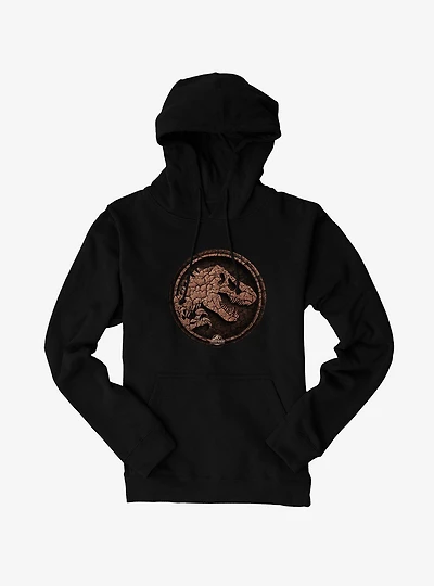 Jurassic World Rebirth Land Logo Hoodie