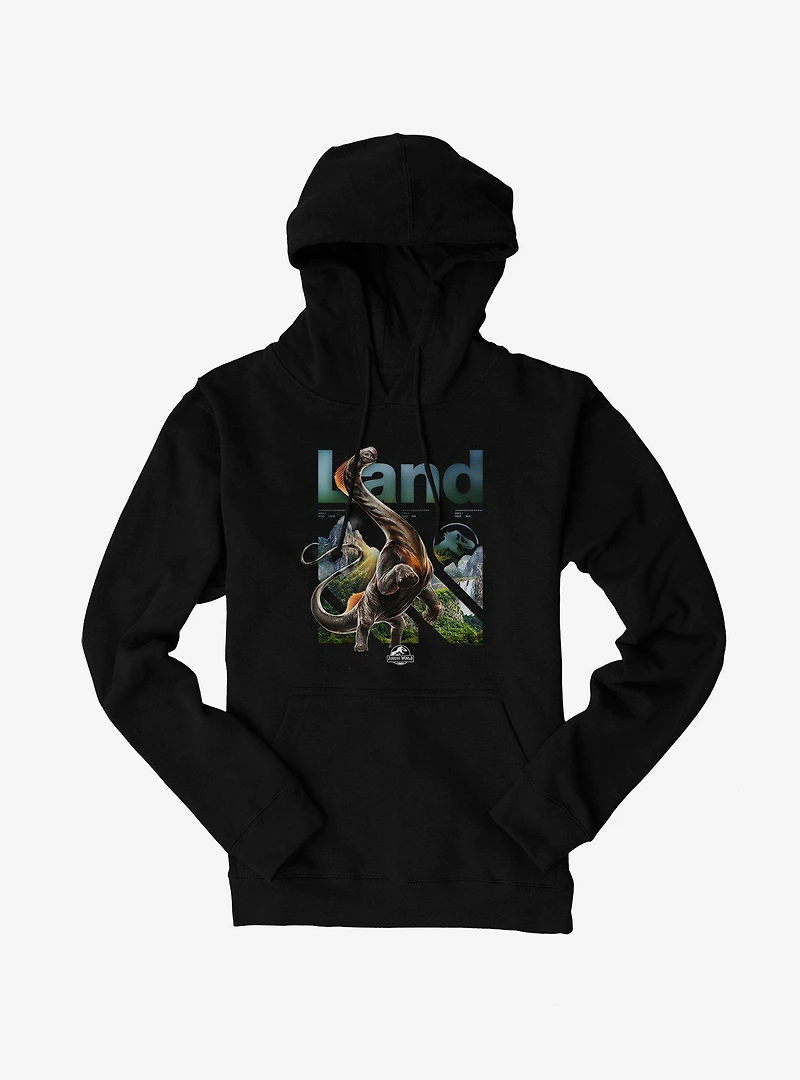 Jurassic World Rebirth Land Titanosaurus Hoodie