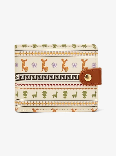 Disney The Emperor's New Groove Pattern Wallet - BoxLunch Exclusive