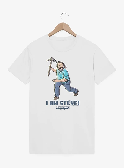 A Minecraft Movie I Am Steve T-Shirt