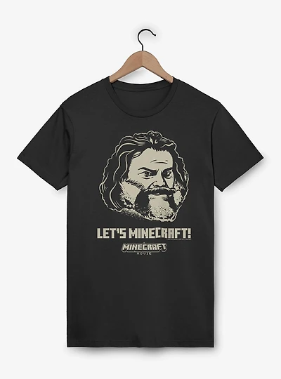 A Minecraft Movie Face Of Steve T-Shirt