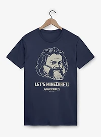 A Minecraft Movie Face Of Steve T-Shirt