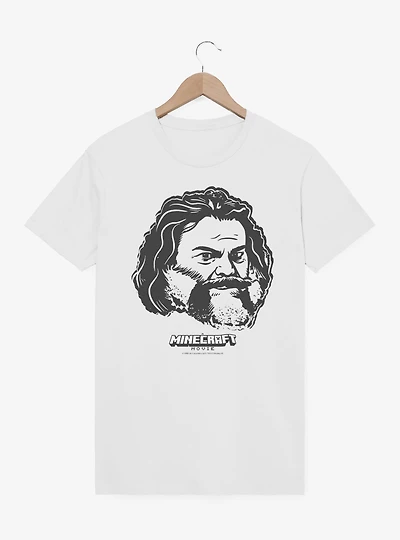 A Minecraft Movie Face Of Steve T-Shirt