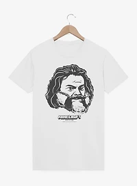 A Minecraft Movie Face Of Steve T-Shirt
