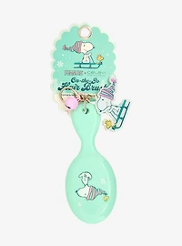 Célavi x Peanuts Snoopy Holiday On-the-Go Hair Brush Keychain