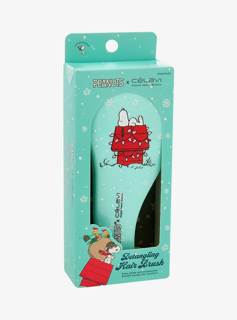 Célavi x Peanuts Snoopy Holiday Detangling Hair Brush