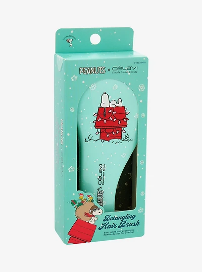 Célavi x Peanuts Snoopy Holiday Detangling Hair Brush