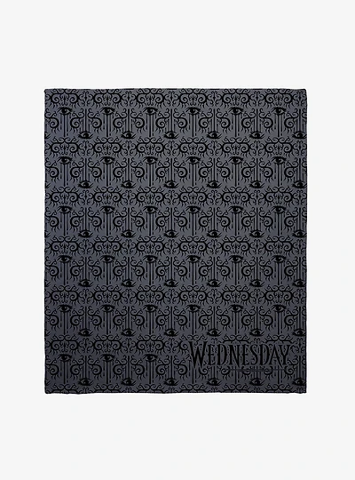 Wednesday Eyes Throw Blanket