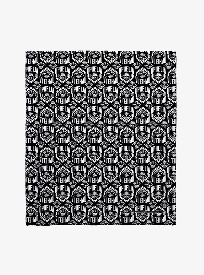 Wednesday Ophelia Throw Blanket