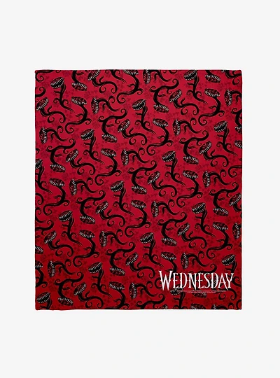 Wednesday Fly Trap Plants Throw Blanket