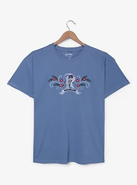 Harry Potter Ravenclaw Flowers Embroidered Plus T-Shirt — BoxLunch Exclusive