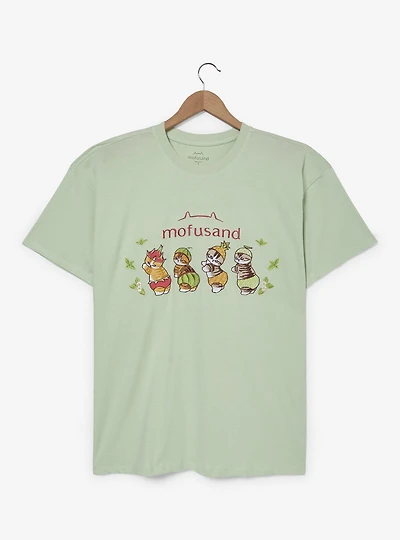 Mofusand Fruit Cats Women's Plus T-Shirt — BoxLunch Exclusive