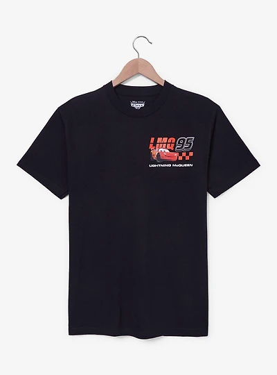 Disney Pixar Cars Lightning McQueen Logo T-Shirt - BoxLunch Exclusive