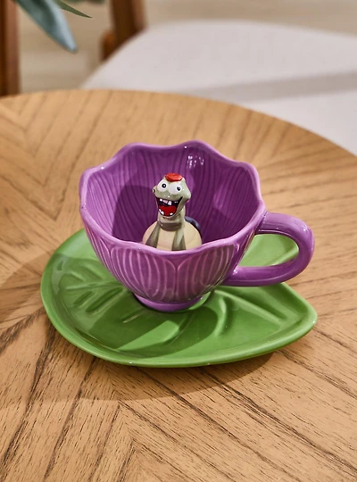 Disney The Princess and the Frog Water Lily Ray Peek-A-Boo Teacup with Saucer - BoxLunch Exclusive