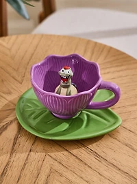 Disney The Princess and the Frog Water Lily Ray Peek-A-Boo Teacup with Saucer - BoxLunch Exclusive