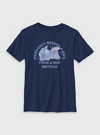 Disney Lilo & Stitch Nap Instead Youth T-Shirt