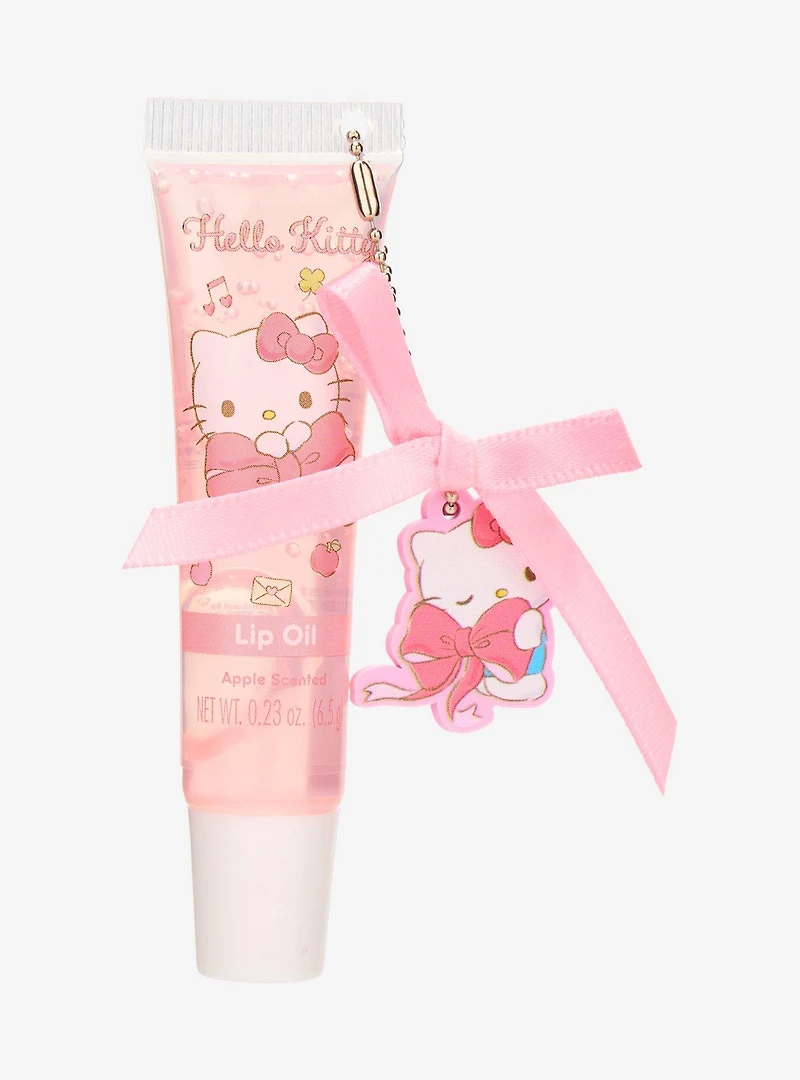 Sanrio Hello Kitty Apple Scented Lip Oil with Keychain - BoxLunch Exclusive