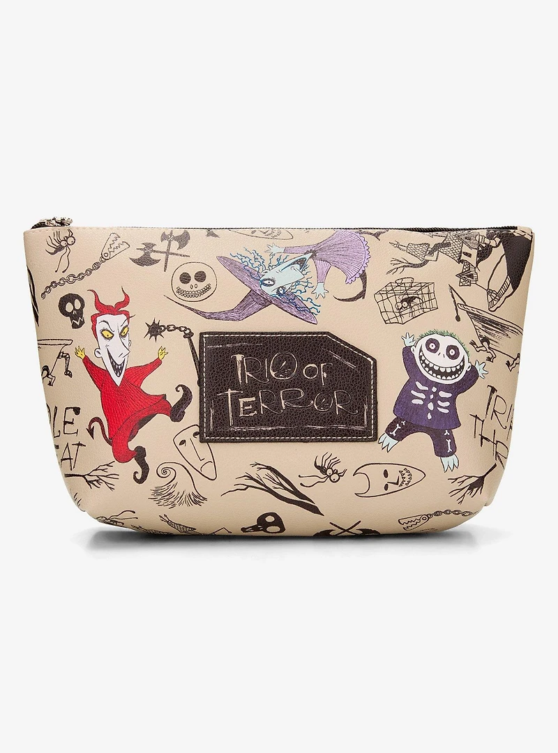 Disney The Nightmare Before Christmas Lock, Shock, & Barrel Cosmetic Bag - BoxLunch Exclusive