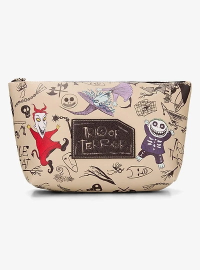 Disney The Nightmare Before Christmas Lock, Shock, & Barrel Cosmetic Bag - BoxLunch Exclusive