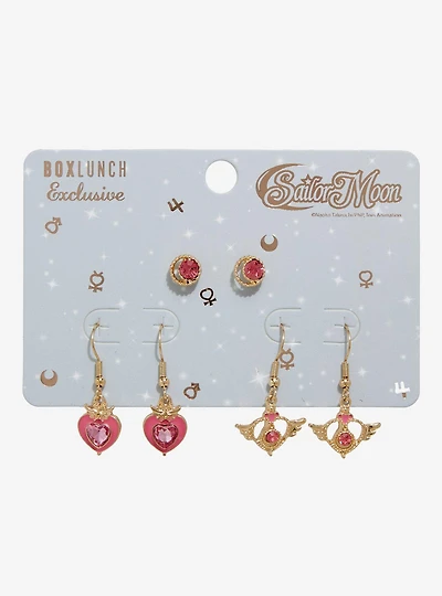 Sailor Moon Icons Earring Set — BoxLunch Exclusive