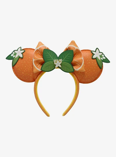 Loungefly Disney Minnie Mouse Orange Scented Ears — BoxLunch Exclusive