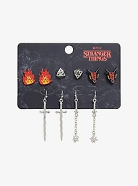 Stranger Things Hellfire Club Icons Earring Set - BoxLunch Exclusive