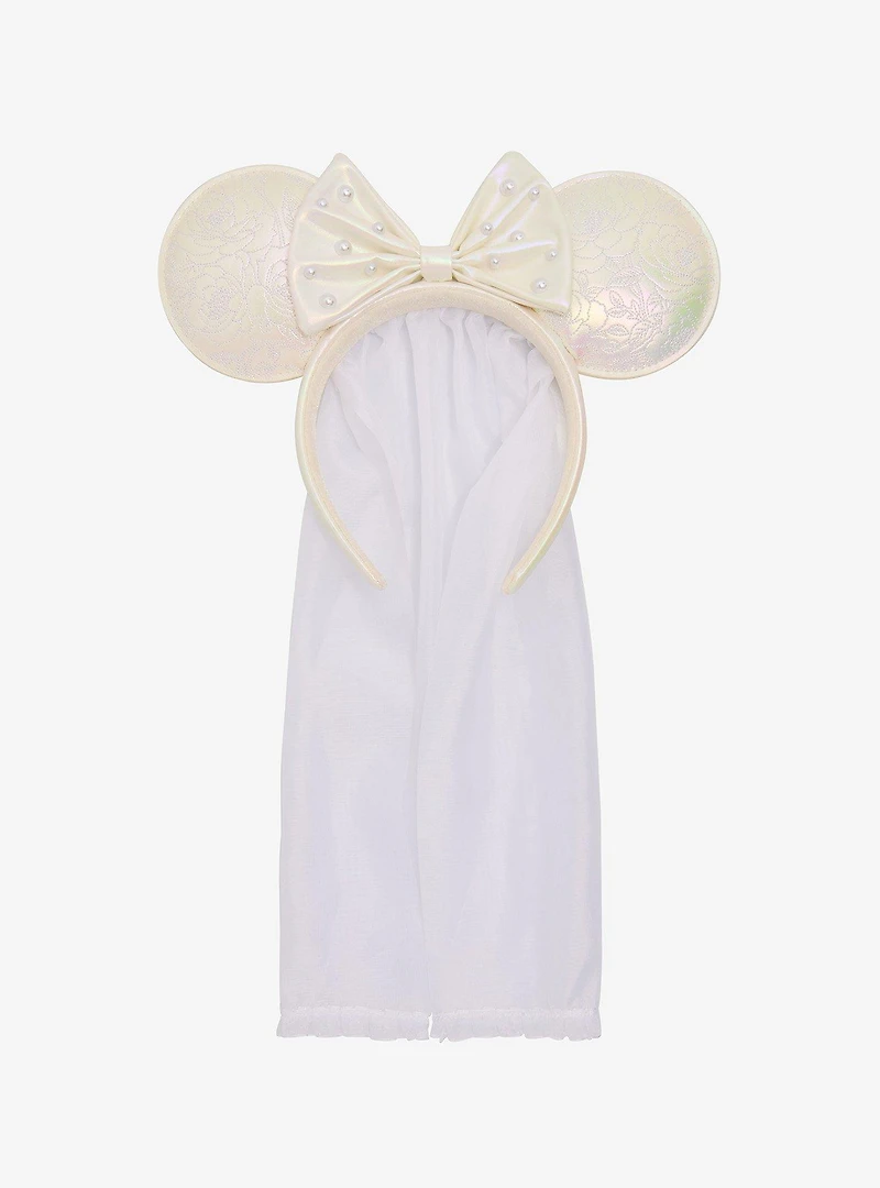 Loungefly Disney Minnie Mouse Wedding Veil Ears — BoxLunch Exclusive