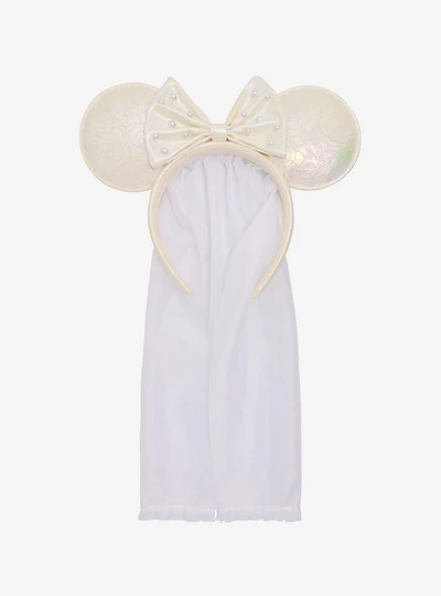Loungefly Disney Minnie Mouse Wedding Veil Ears — BoxLunch Exclusive