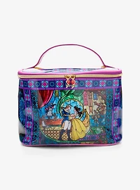 Disney Beauty and the Beast Stained Glass Cosmetic Case — BoxLunch Exclusive