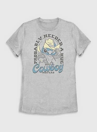 Disney Lilo & Stitch Went Cowboy Womens T-Shirt