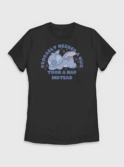 Disney Lilo & Stitch Nap Instead Womens T-Shirt