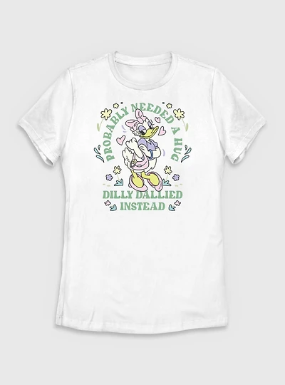 Disney Mickey Mouse Daisy Duck Needs A Hug Womens T-Shirt