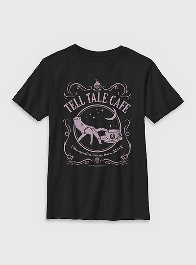 Wednesday Tell Tale Cafe Youth T-Shirt BoxLunch Exclusive