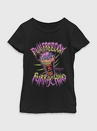 Wednesday Fun Freedom Furrachino Youth Girls T-Shirt BoxLunch Exclusive