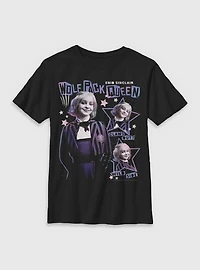 Wednesday Enid Wolf Pack Queen Youth T-Shirt BoxLunch Exclusive